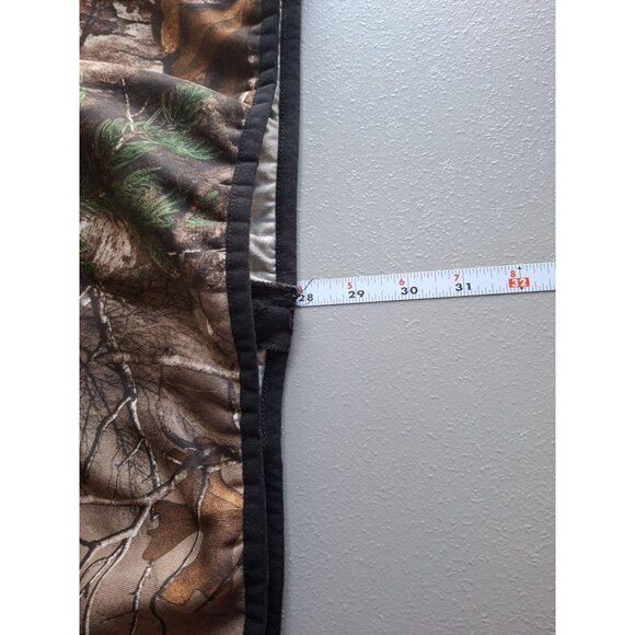 Browning Camo Fleece Jacket Men's Large Full-Zip Brown Green - Picture 7 of 7